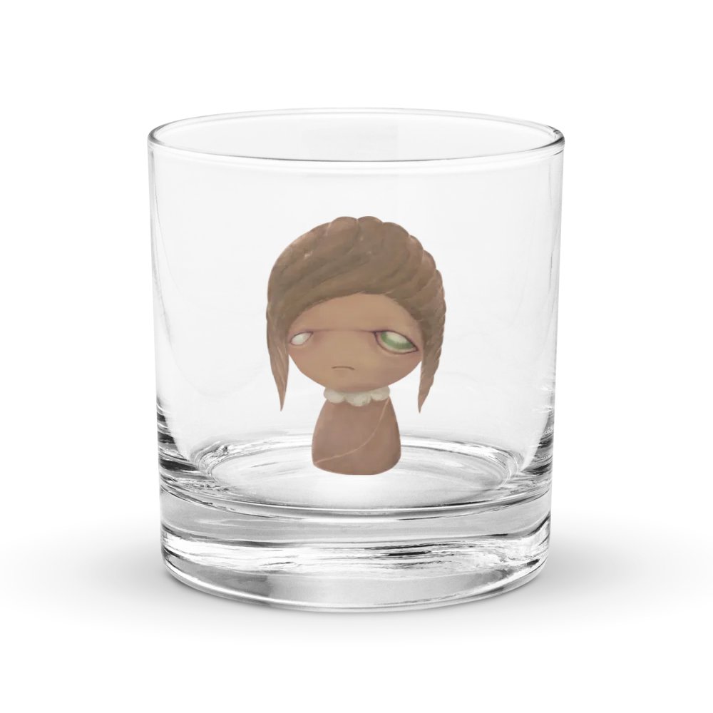 PoPoPoppy head - AAA, Rocks Glass product image (1)