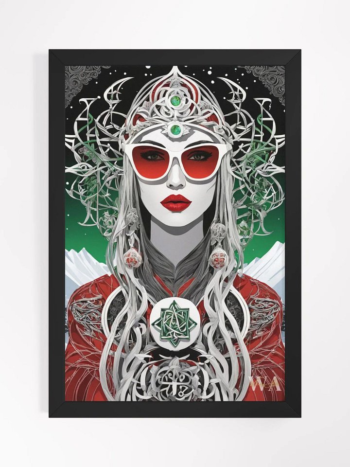 Winter Wiccan 01 - Framed Matte Poster product image (3)