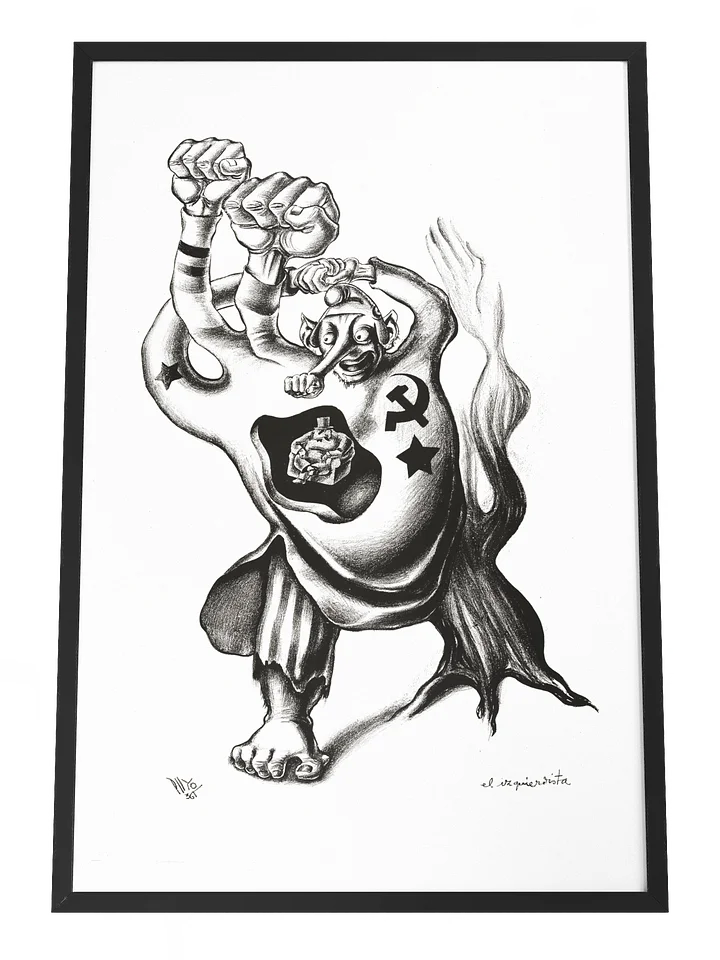 EL IZQUIERDISTA (THE LEFTIST) PRINT product image (1)