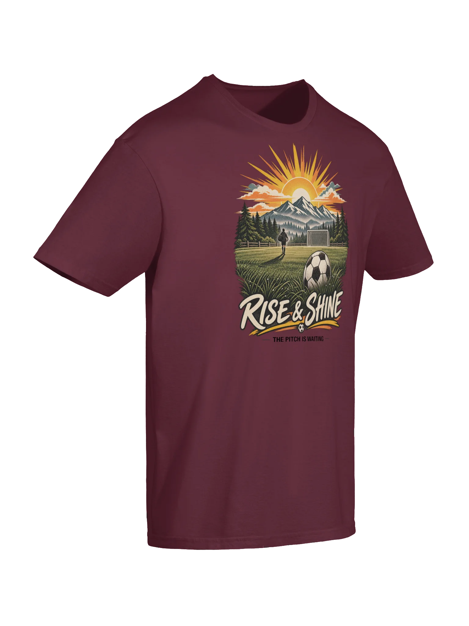 Rise & Shine Soccer Sunrise Tee product image (6)