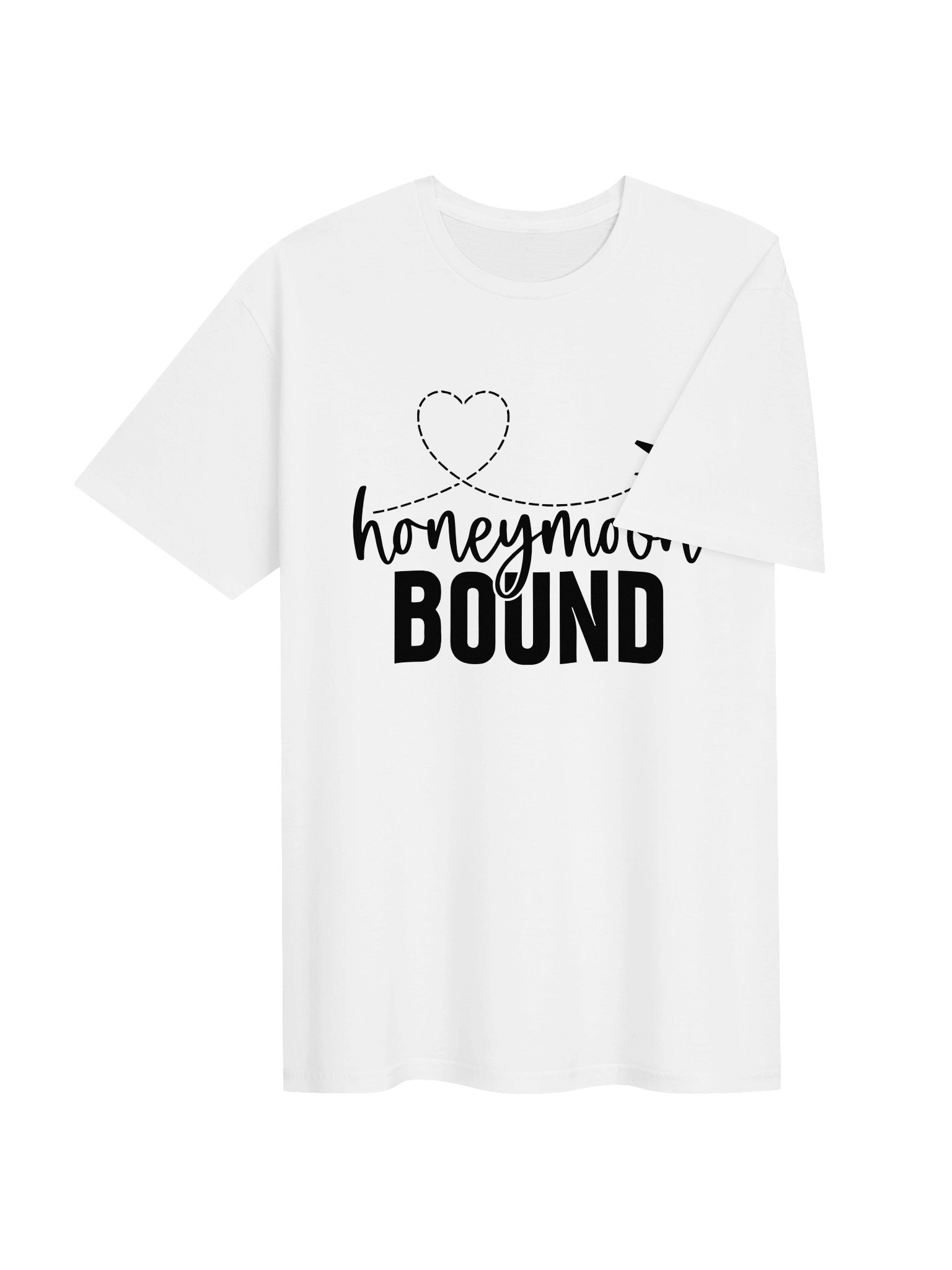 Honeymoon Bound T-Shirt | Newlywed Travel Tee product image (4)