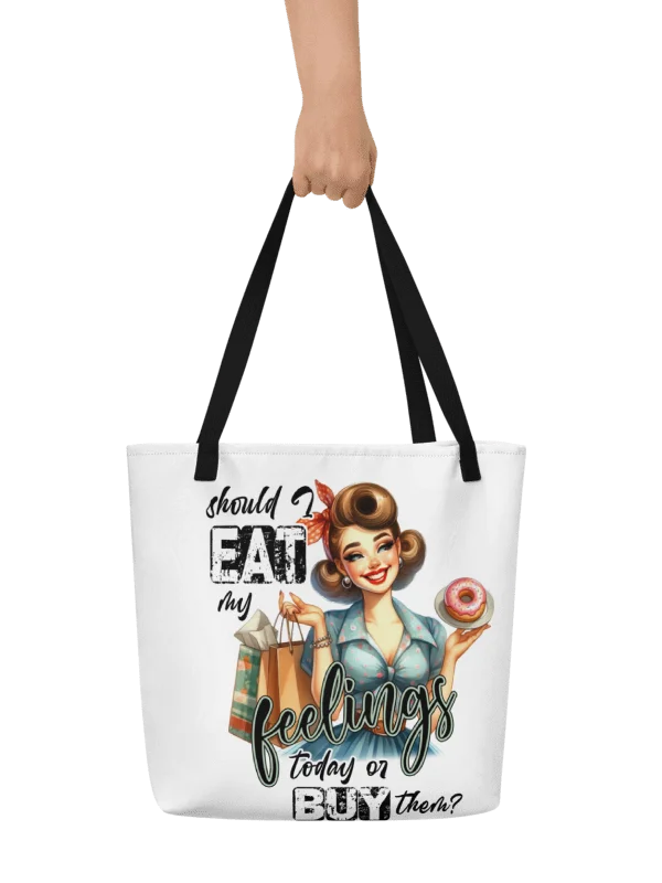 Large Tote Bag w/ Pocket product image (4)