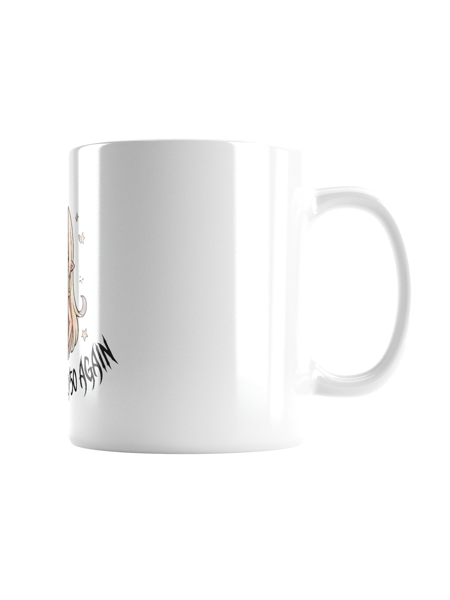 Bruh I Lost 50/50 Again - Anime Elf Girl Mug product image (3)