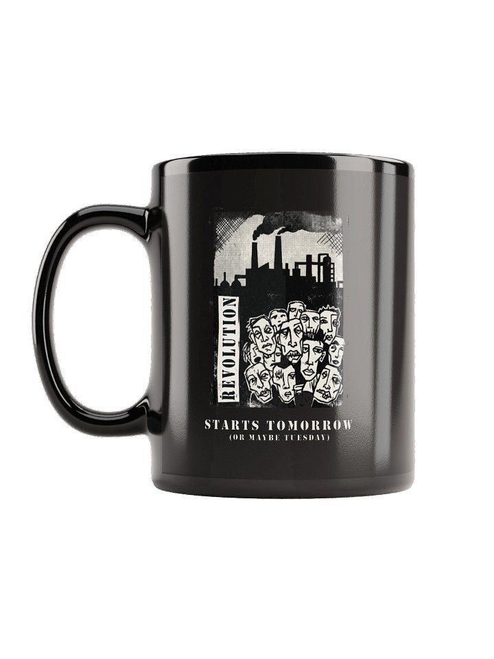 Revolution Tomorrow Black Mug product image (1)