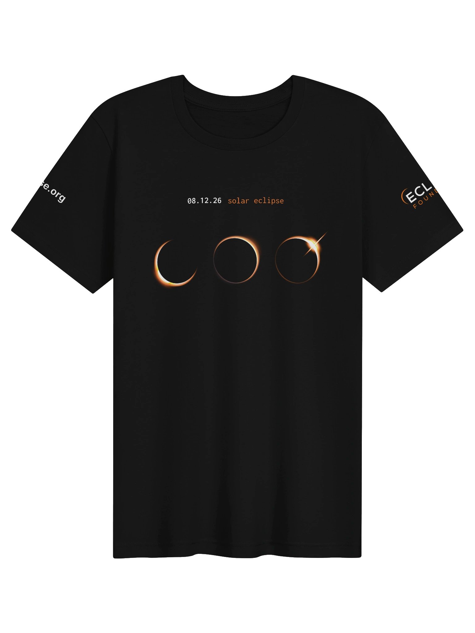 2026 solar eclipse unisex tshirt product image (1)