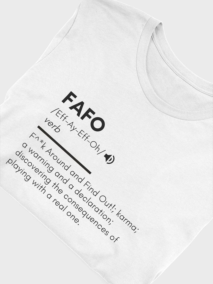 FAFO Definition Tee product image (2)