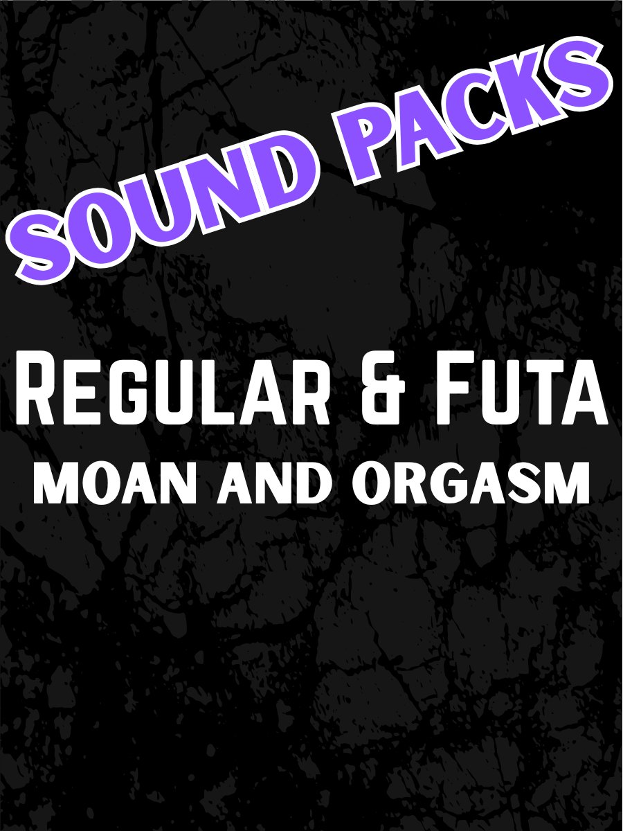 Regular & Futa Moan and Orgasm Sound Pack product image (1)