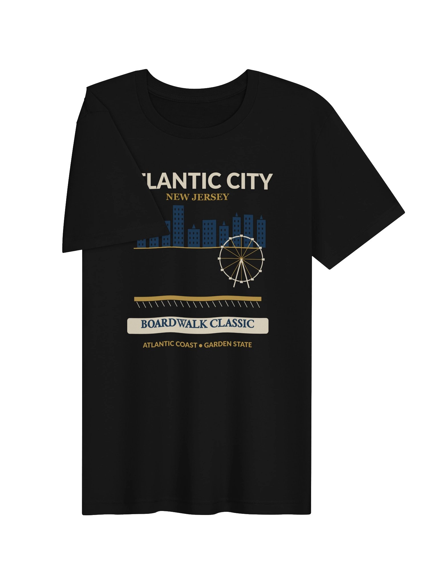 Atlantic City New Jersey Boardwalk T-Shirt product image (3)