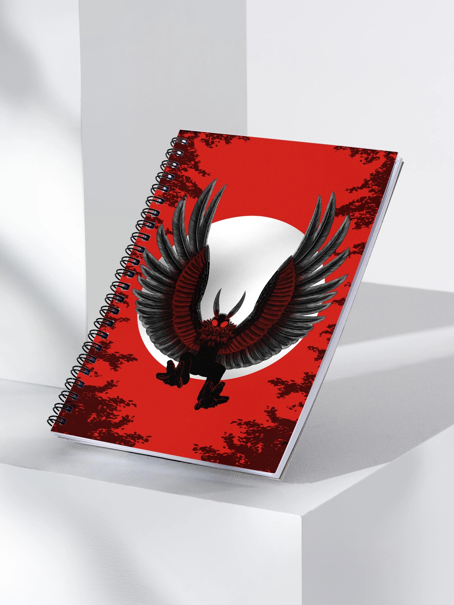Mothman Moonrise Dotted Notebook product image (3)