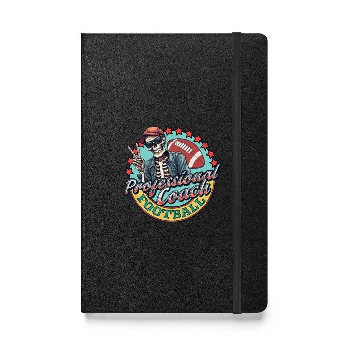 Professional Coach Skeleton Football Hardcover Notebook product image (1)