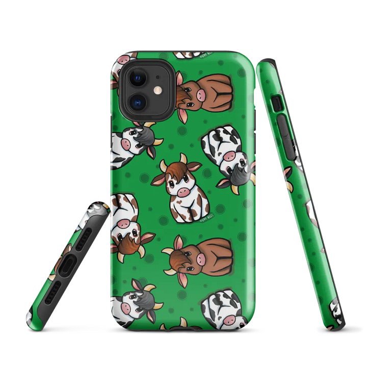 Ditsy Cows Tough Case For iPhone product image (1)