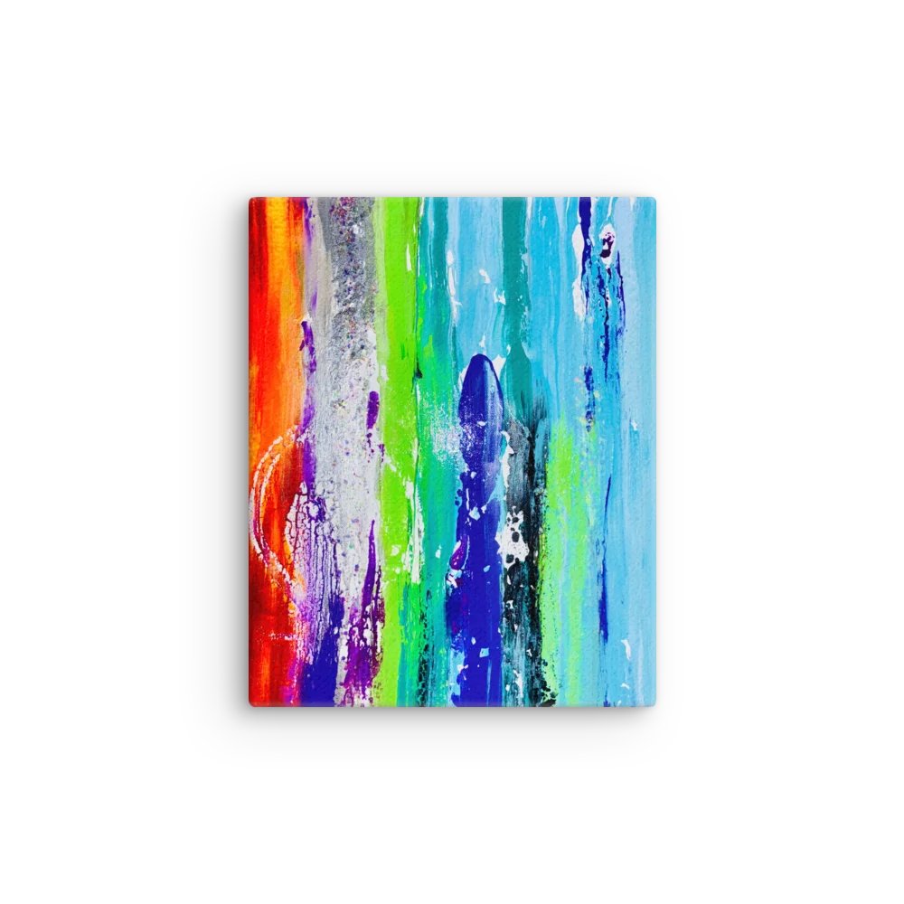 Screaming Rainbow Canvas Print product image (3)