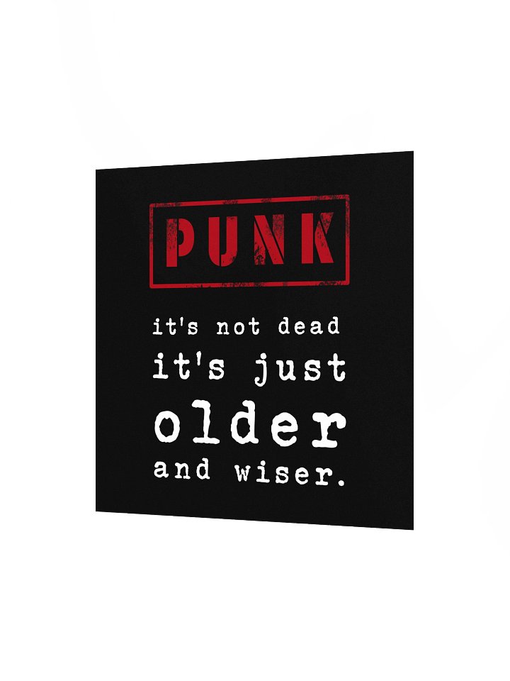 PUNK: Older and Wiser Poster product image (10)