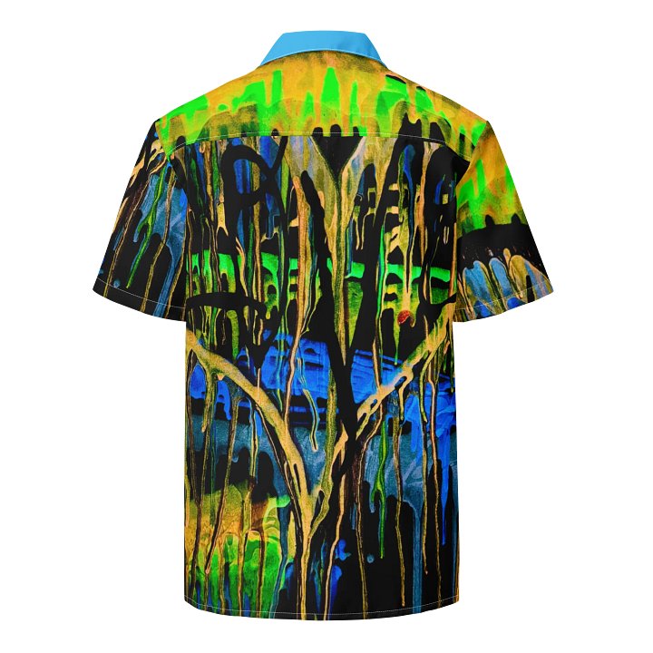 Graffiti Heart Glow Club Shirt product image (2)