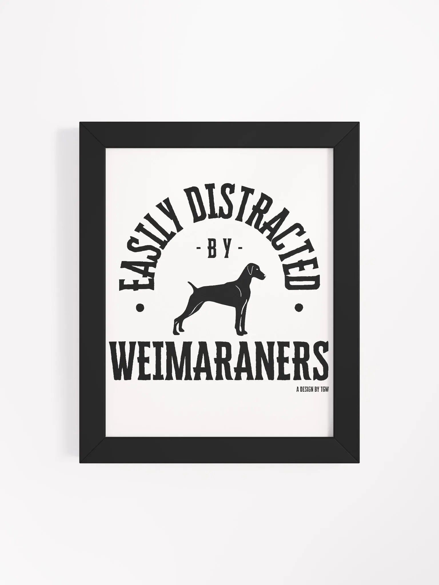 Easily Distracted - Framed Print product image (19)