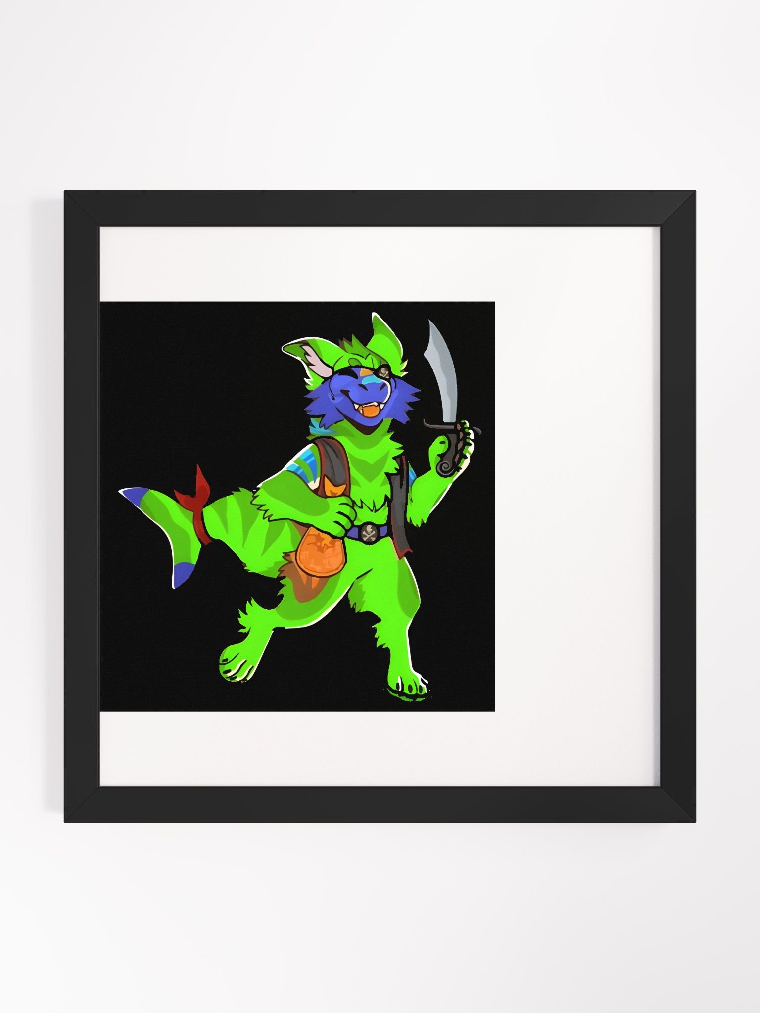 Cheerful Pirate Matte Poster product image (1)