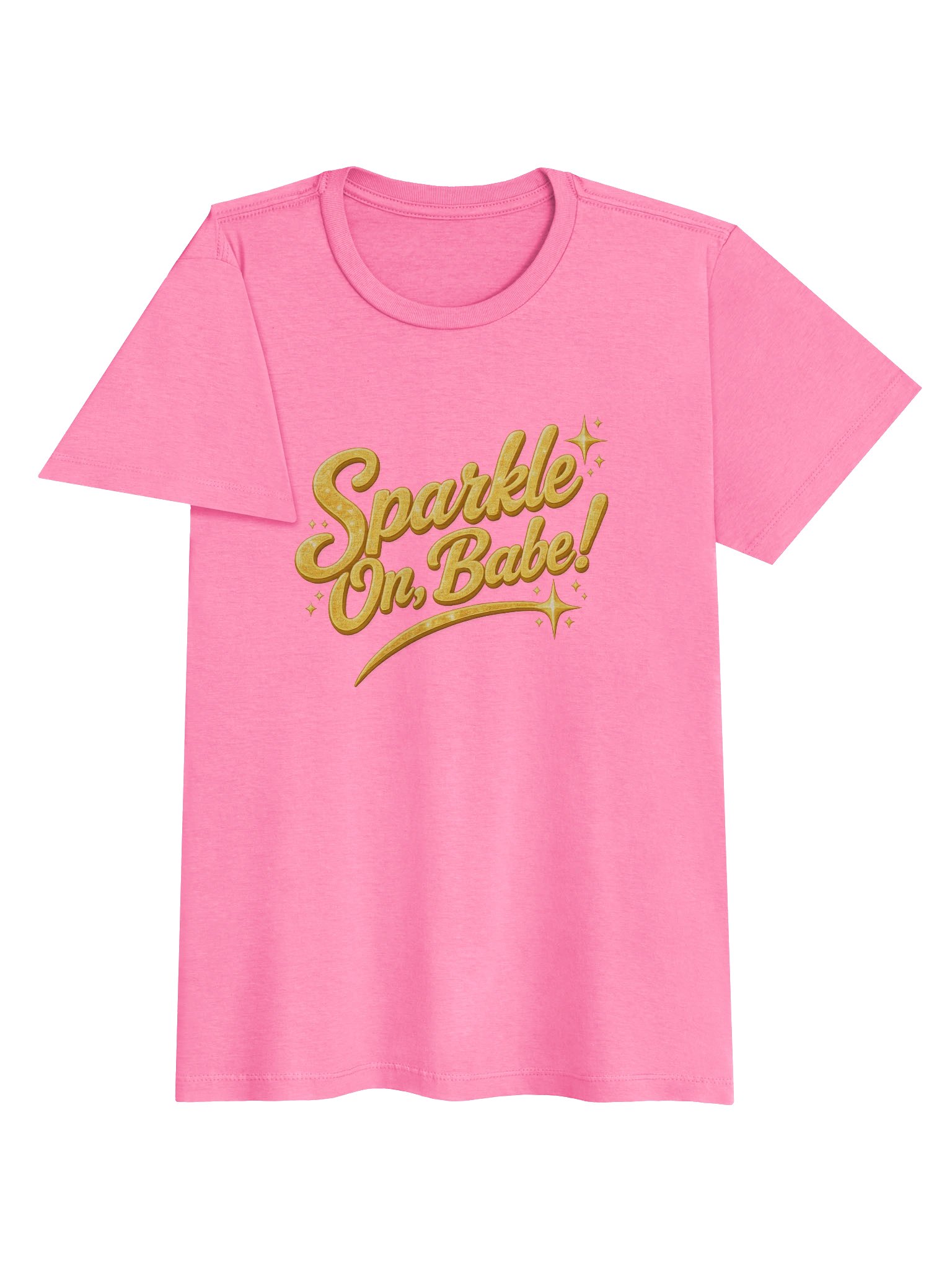 Sparkle On, Babe!™ Women's T-Shirt ✨| Bianca Sparkle Official Merch product image (3)