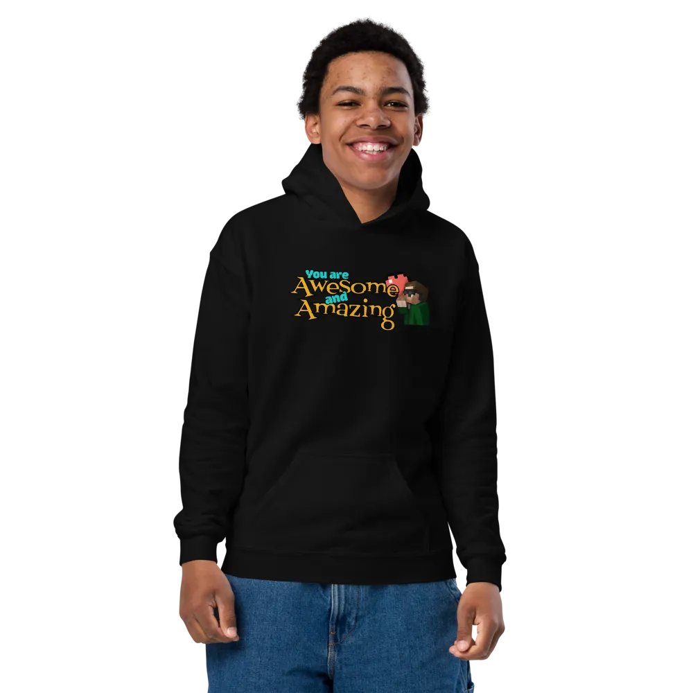 Awesome and Amazing Youth Hoodie product image (2)