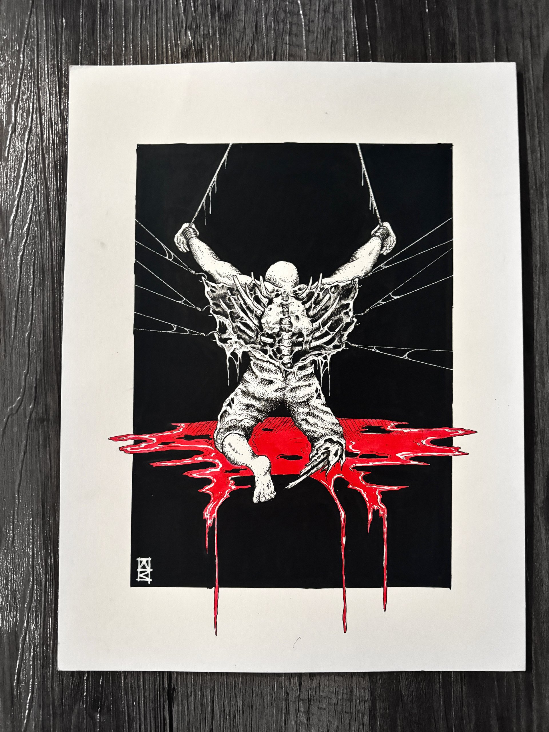 Blood Eagle Original Artwork product image (1)