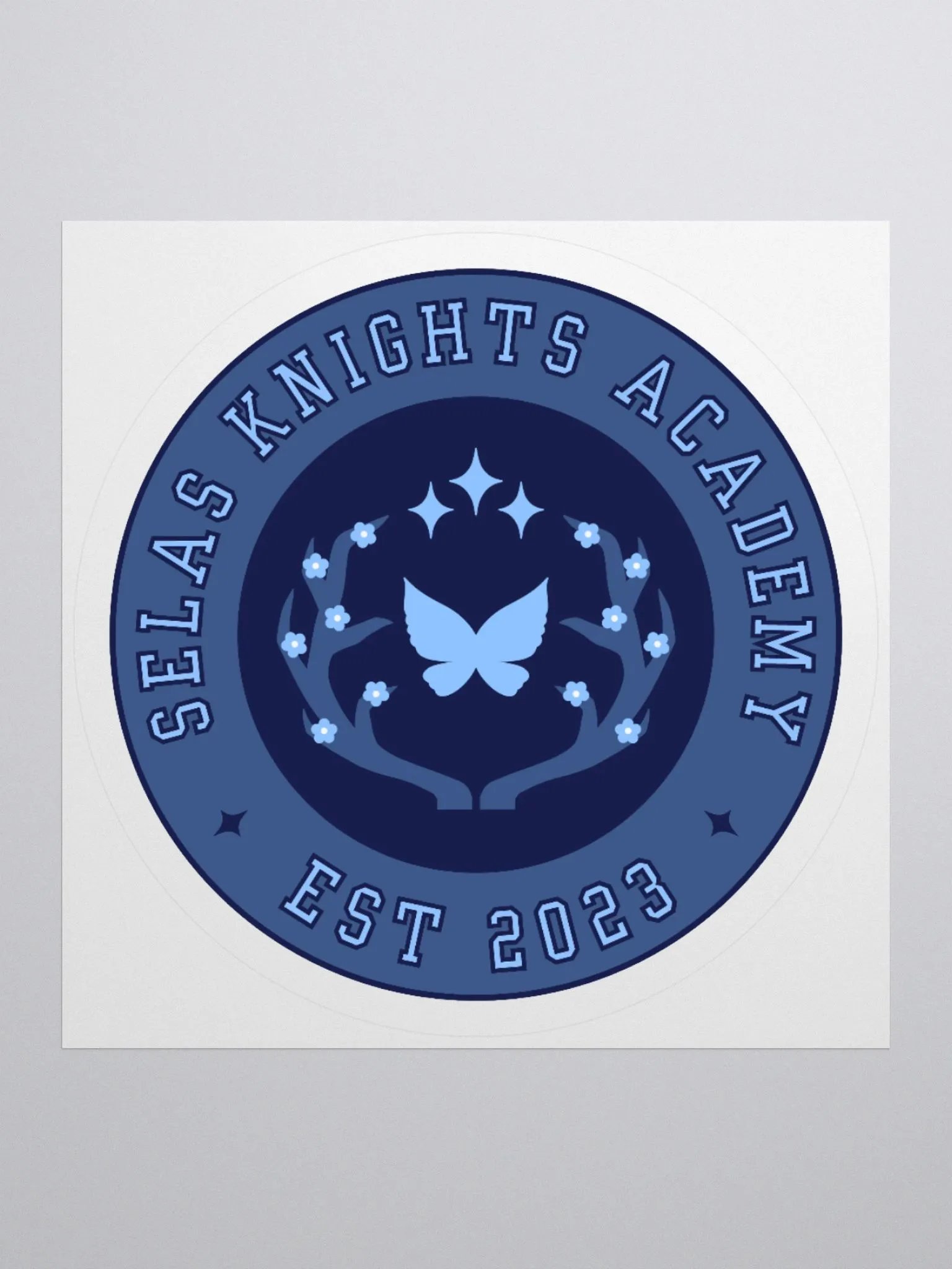 Selas Knights Academy Emblem Sticker product image (1)