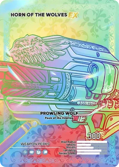Horn of the Wolves EX Collector Card [Preorder] product image (1)
