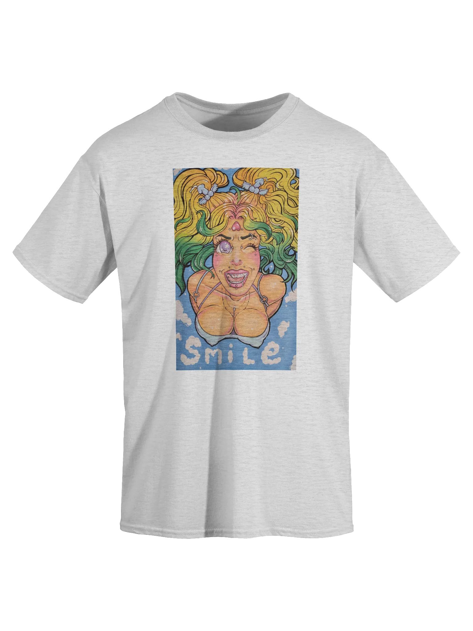 smile unisex tee product image (12)