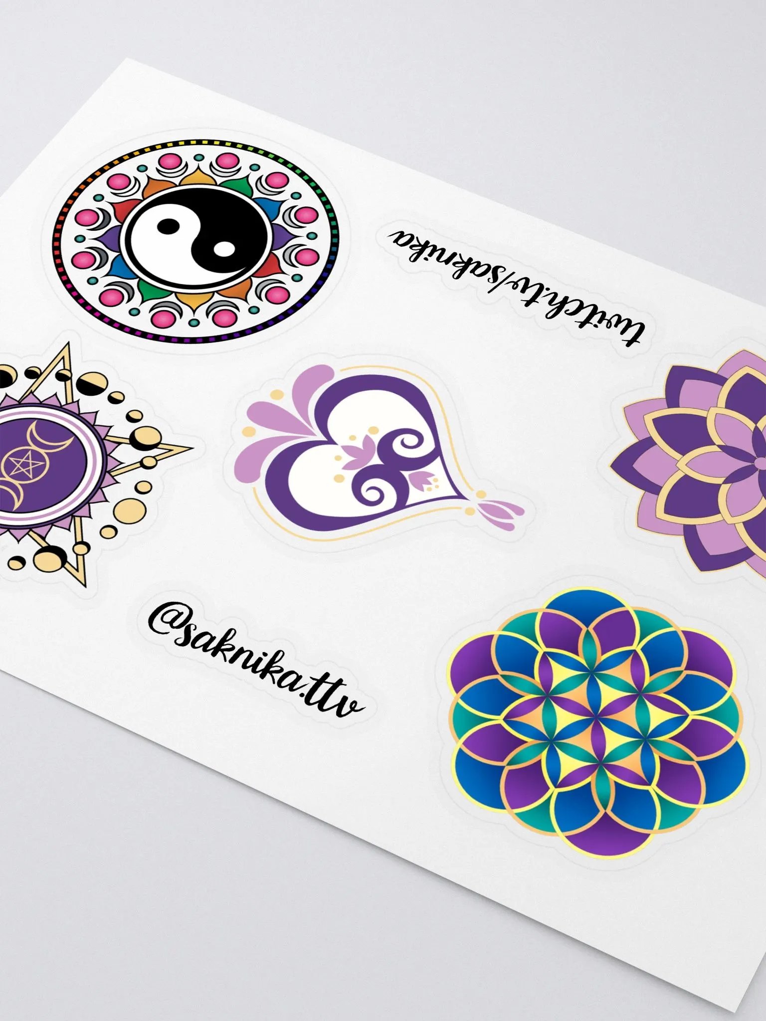 Peaceful Stickers Sheet product image (2)