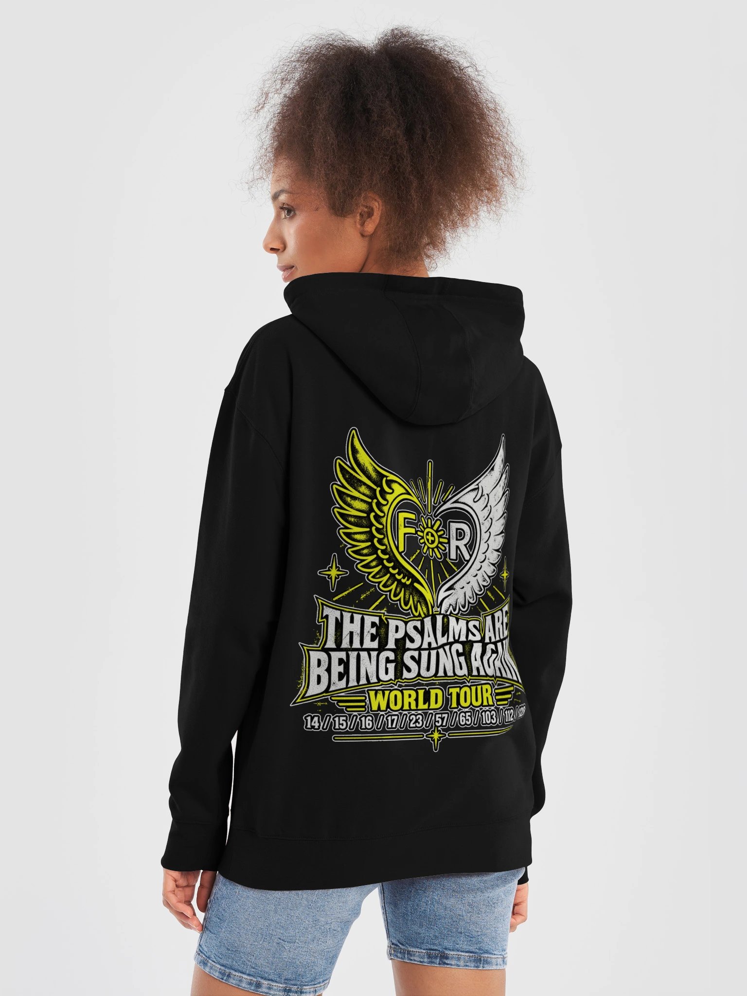 The Psalms Are Being Sung Again | World Tour Back Print Hoodie product image (21)