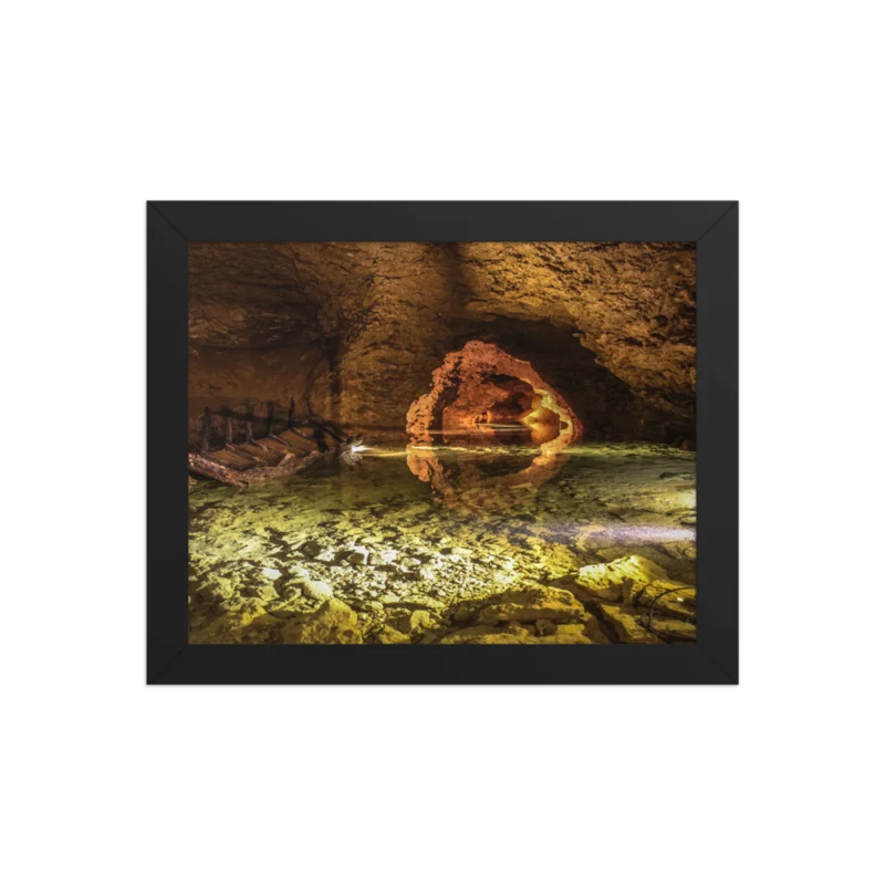 Print Fine Art – Limited edition - Grotte de La Balme, Mystical Reflections product image (1)