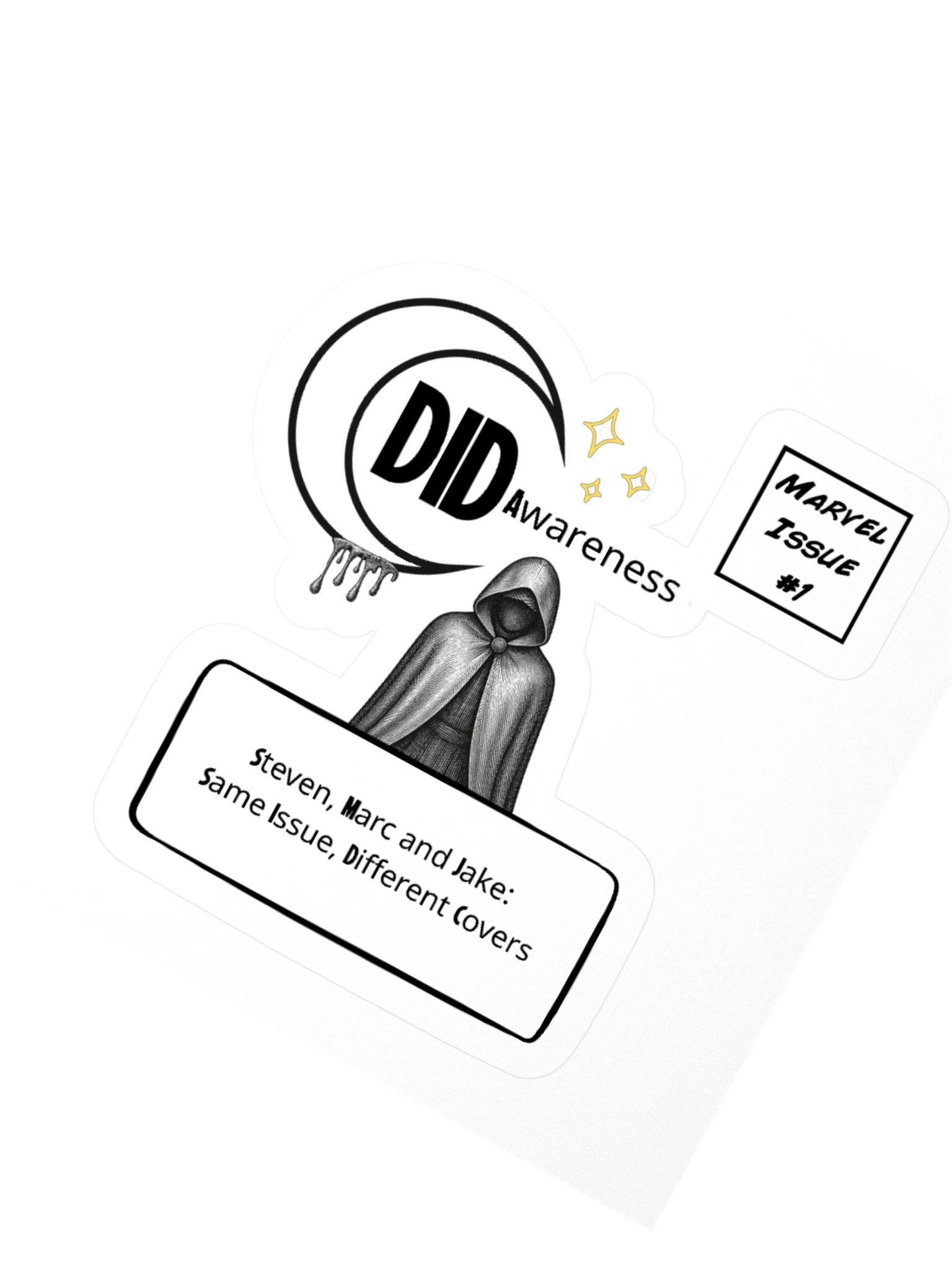 Moon Knight DID Awareness Kisscut Sticker product image (2)
