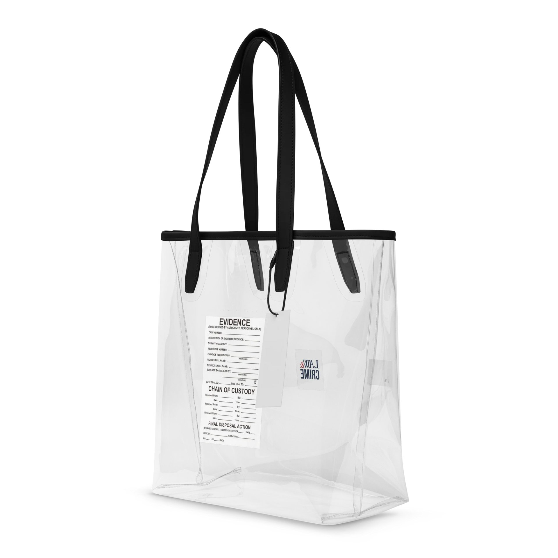 Clear "Evidence" Tote Bag product image (4)