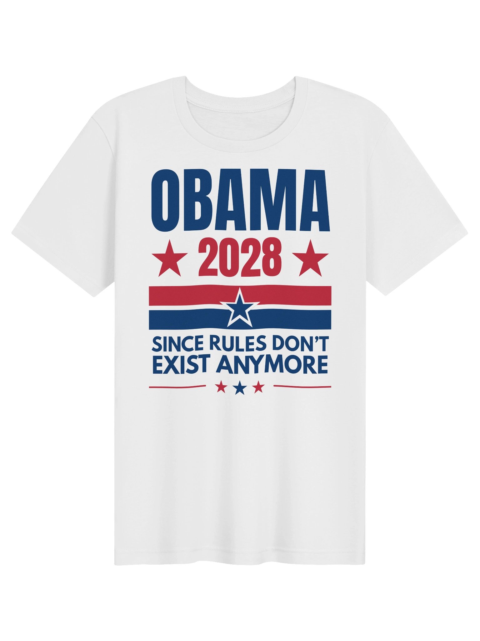 Obama 2028 “Rules Don’t Exist” Tee product image (1)