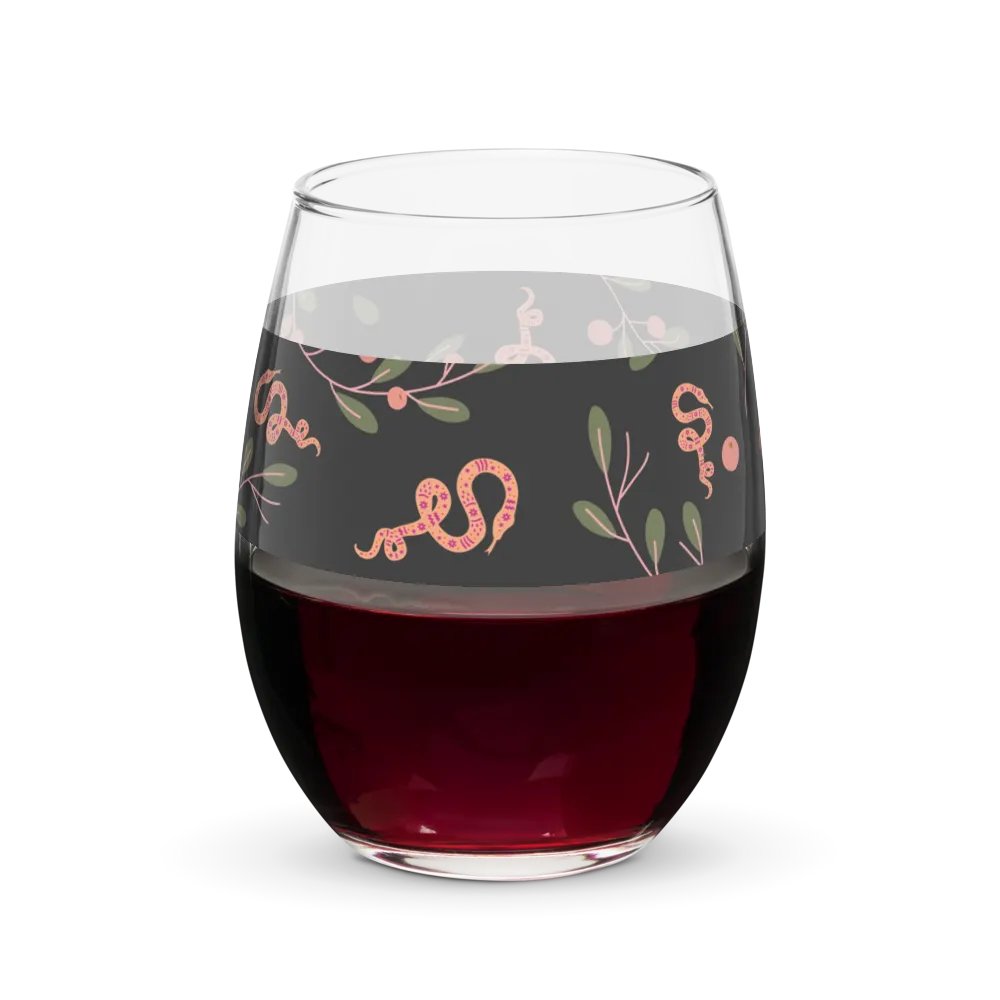 Foliage Fantasy Stemless Wine Glass product image (8)