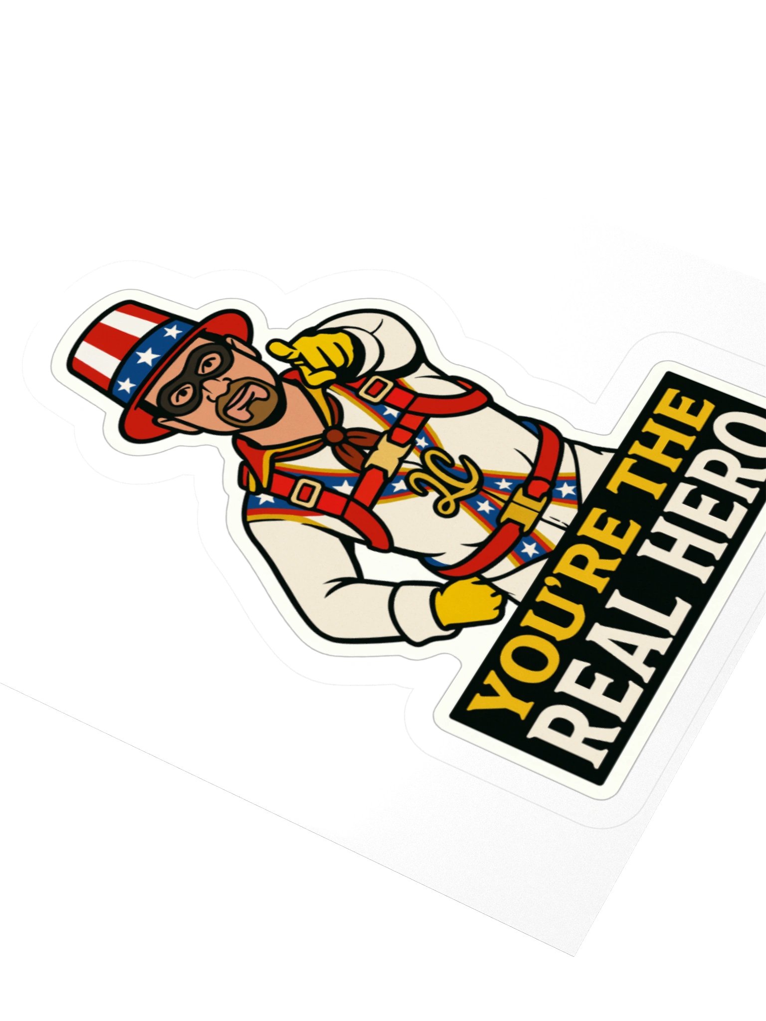 Real Hero Sticker product image (6)