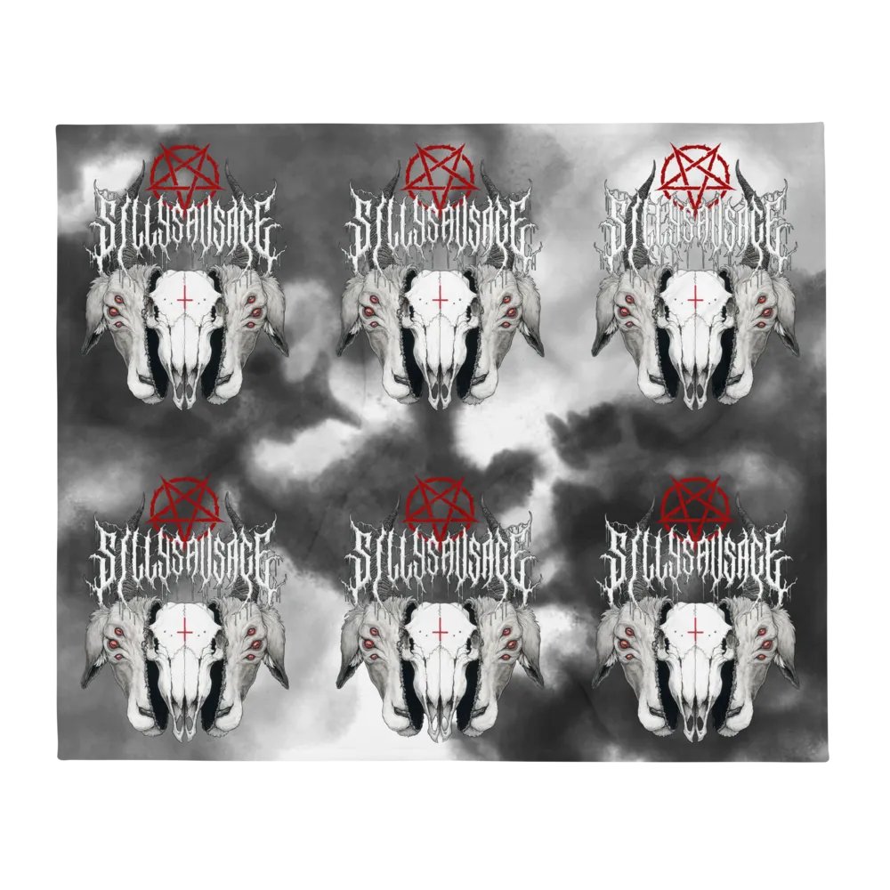 Sillysau5age Demonic Goat Blanket product image (2)
