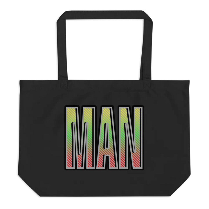 Man Manitoba Vibrant Stripes Eco Tote product image (1)