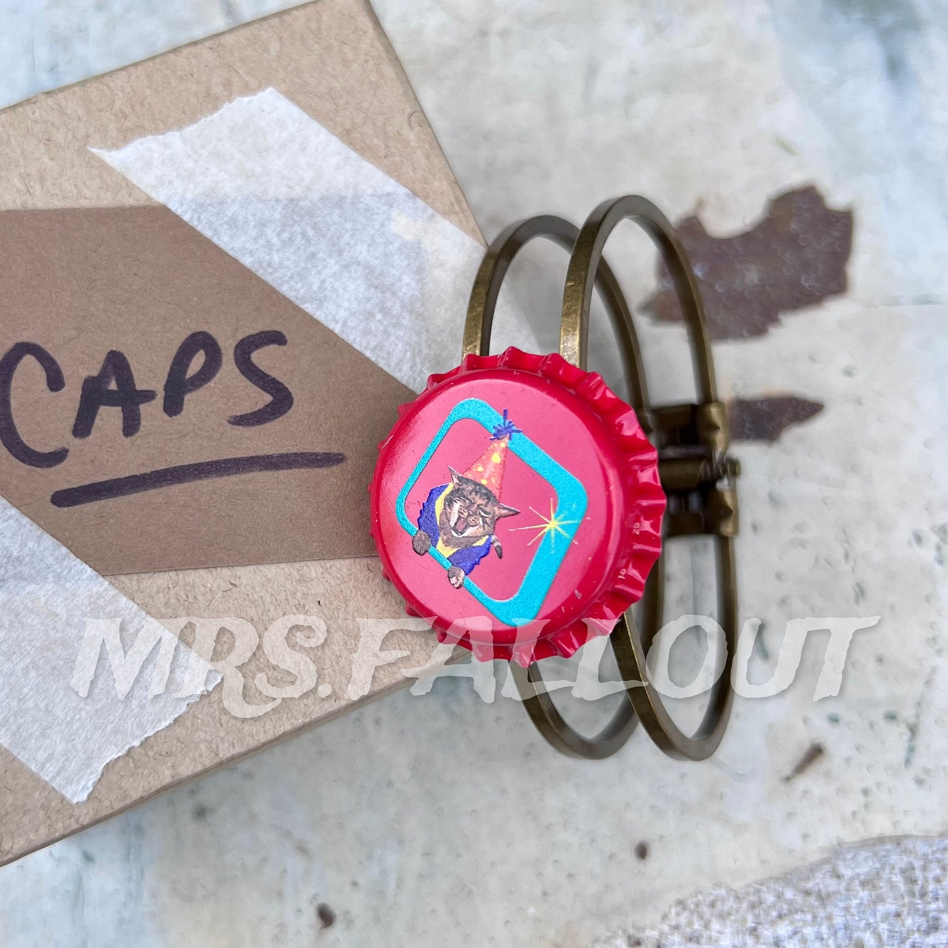Cap Bracelet (Antique Brass Finish) product image (9)