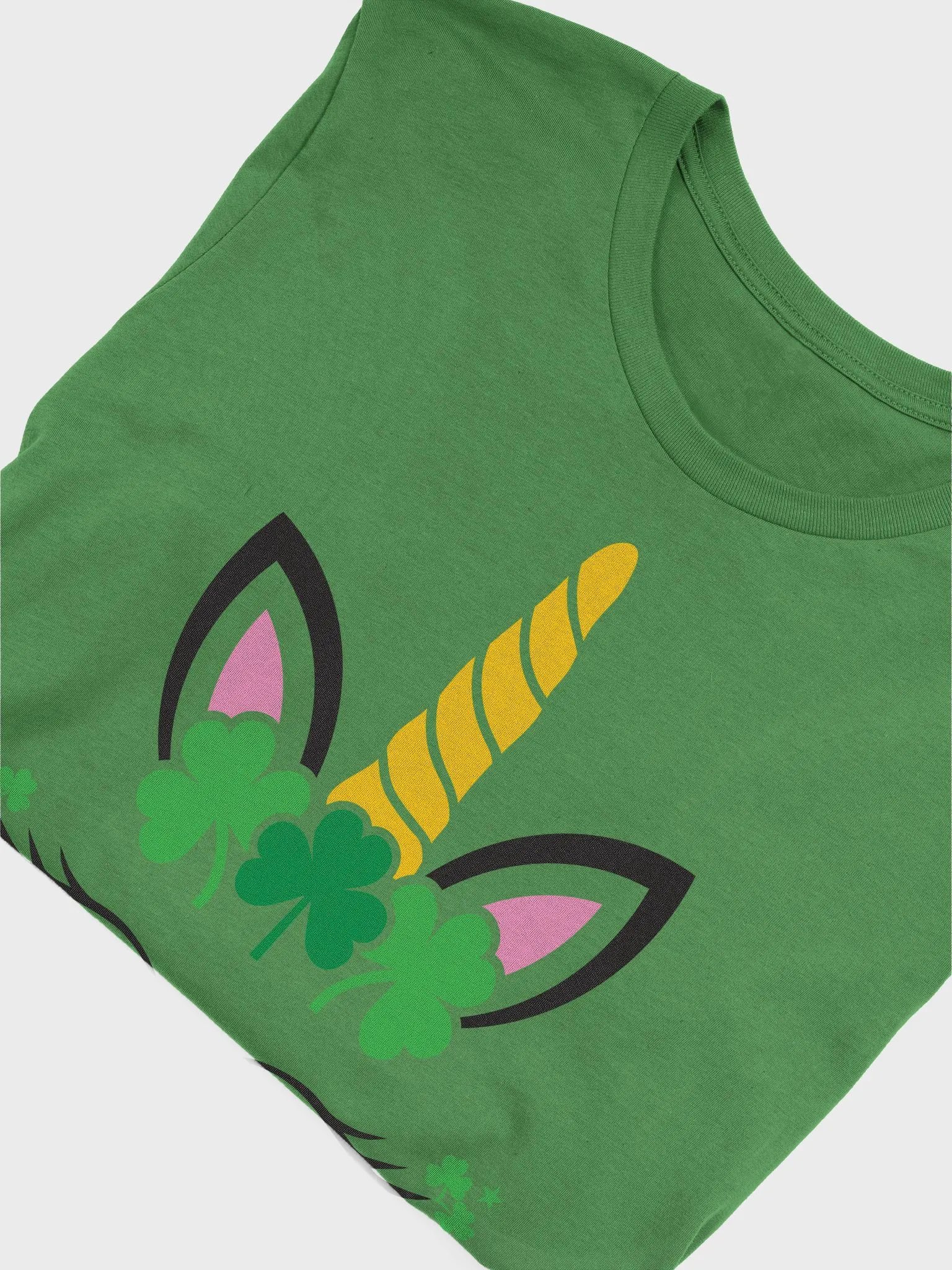 Irish Unicorn ☘️ Supersoft T-shirt with Bright, Vibrant Print product image (2)