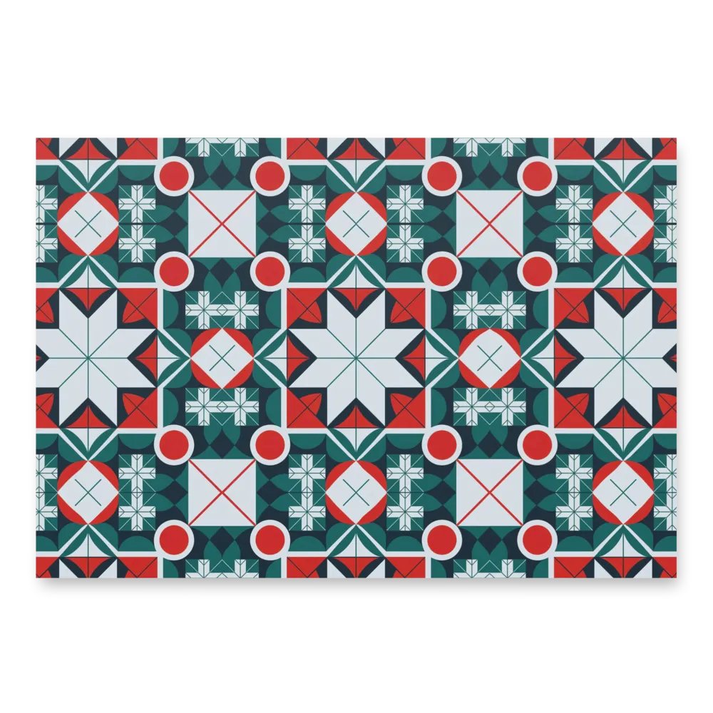 Kaleidoscope patterned Wrapping Paper Sheets (3) product image (2)