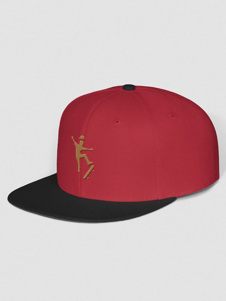 Dazzle Deck Red & Black Baseball Cap product image (2)
