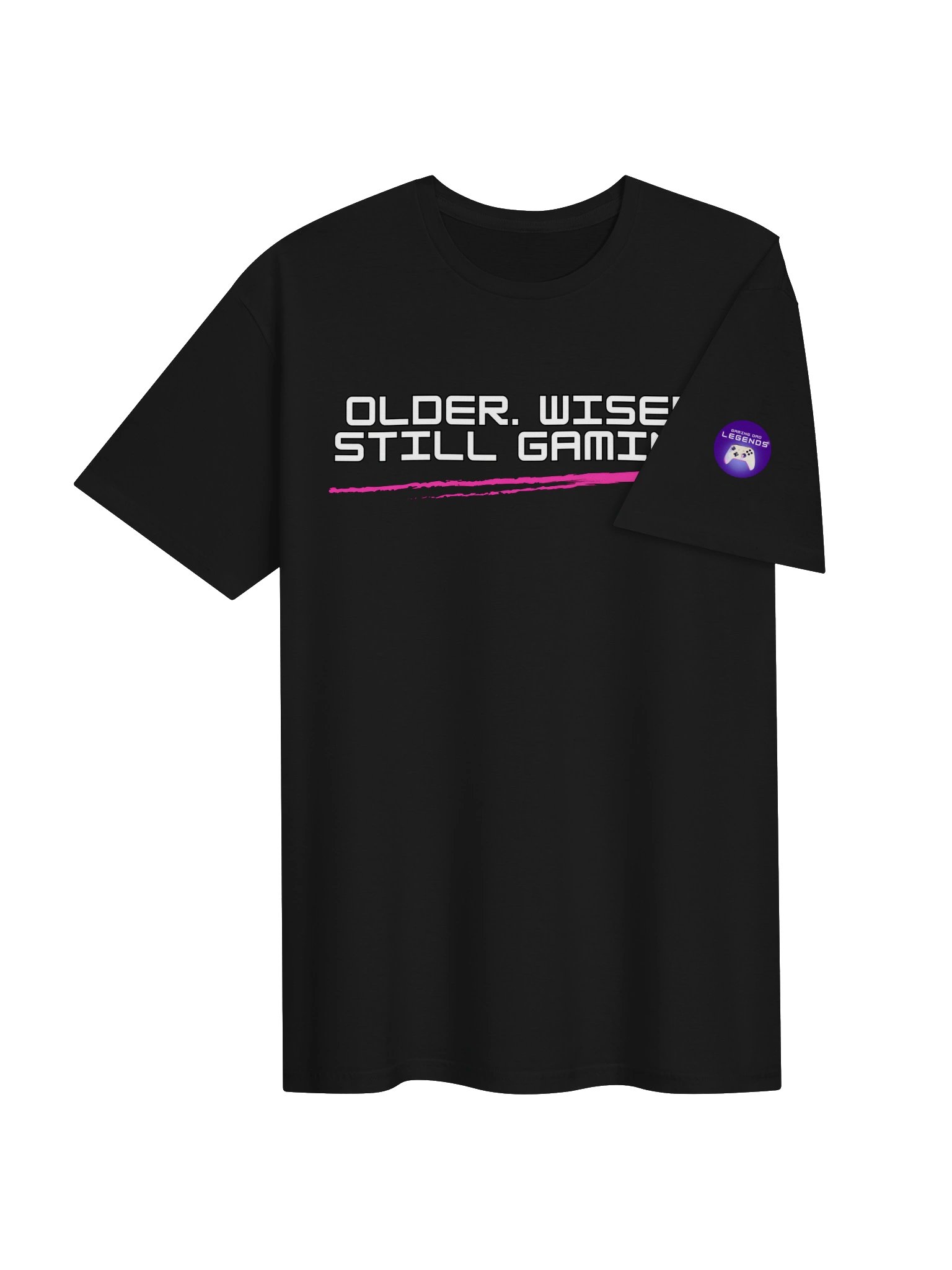 Older. Wiser. Still Gaming T-Shirt product image (4)