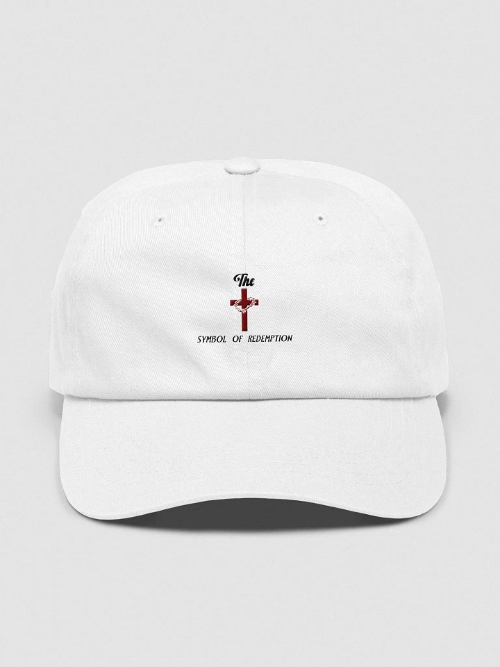 THE CROSS. SYMBOL OF REDEMPTION.. Classic Comfort Dad Hat product image (1)