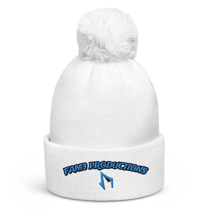LIMITED EDITION FAM3 BEENIE WITH FLUFF BALL product image (1)