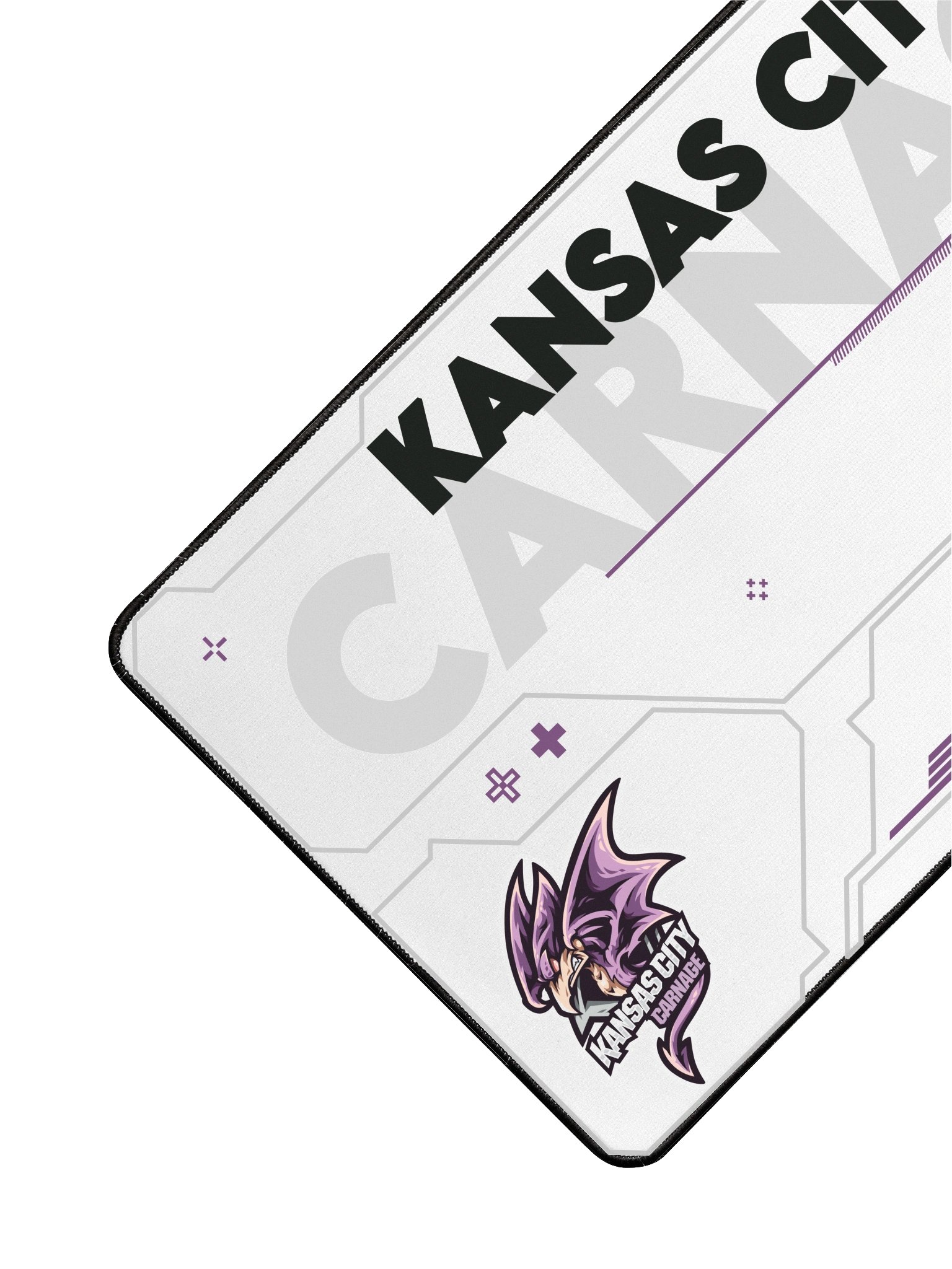 Kansas City Carnage White Desk Mat product image (3)