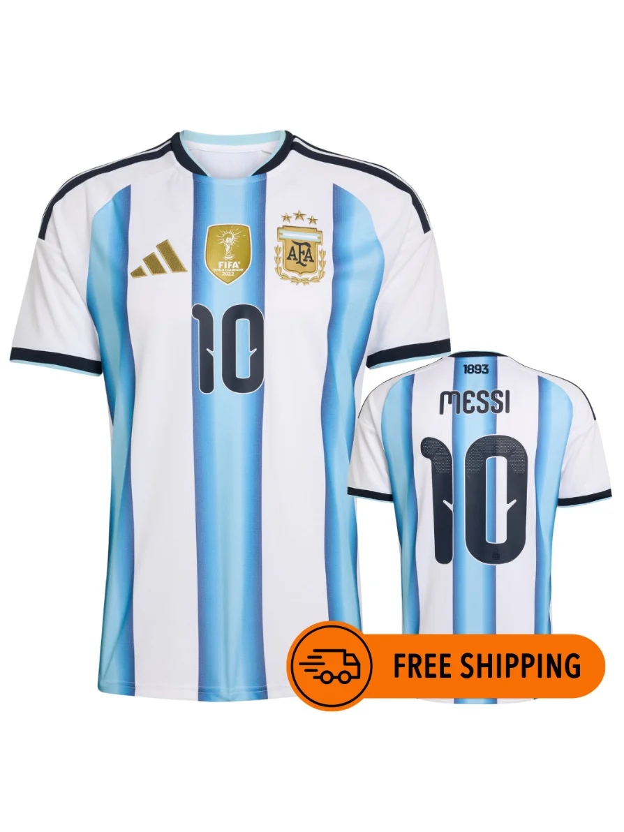 Lionel Messi #10 Argentina FIFA World Cup 2026 Jersey | Champions Edition product image (4)