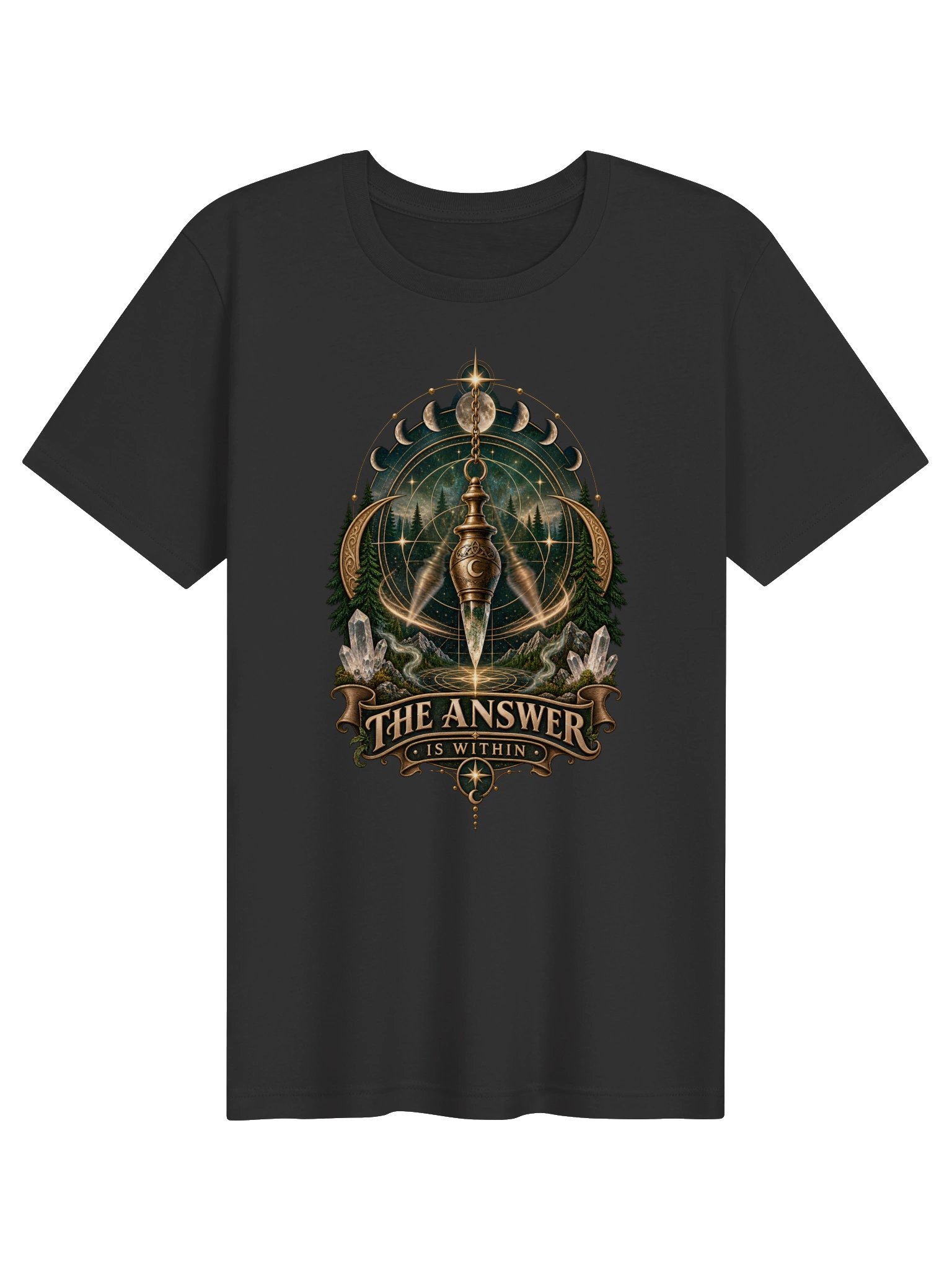 The Answer Is Within Mystic Pendulum Tee product image (15)