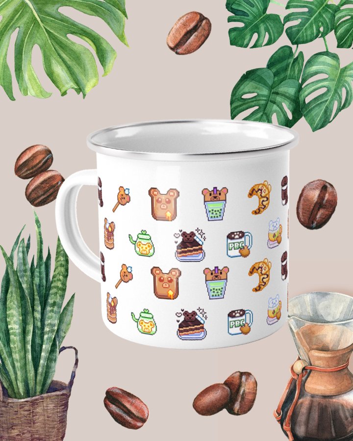 Sub Badge - Enamel Mug product image (1)