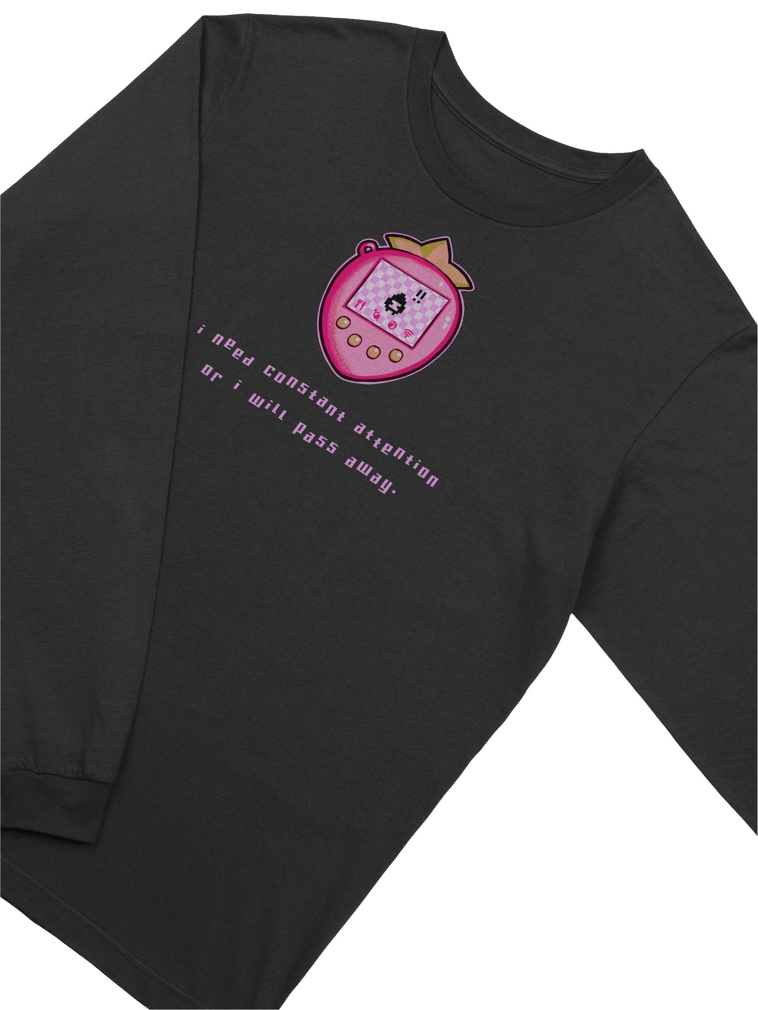 i need constant attention // long sleeve tee product image (5)