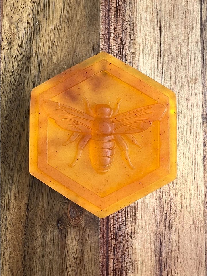 Honey and Oatmeal Honey Bee Soap product image (1)