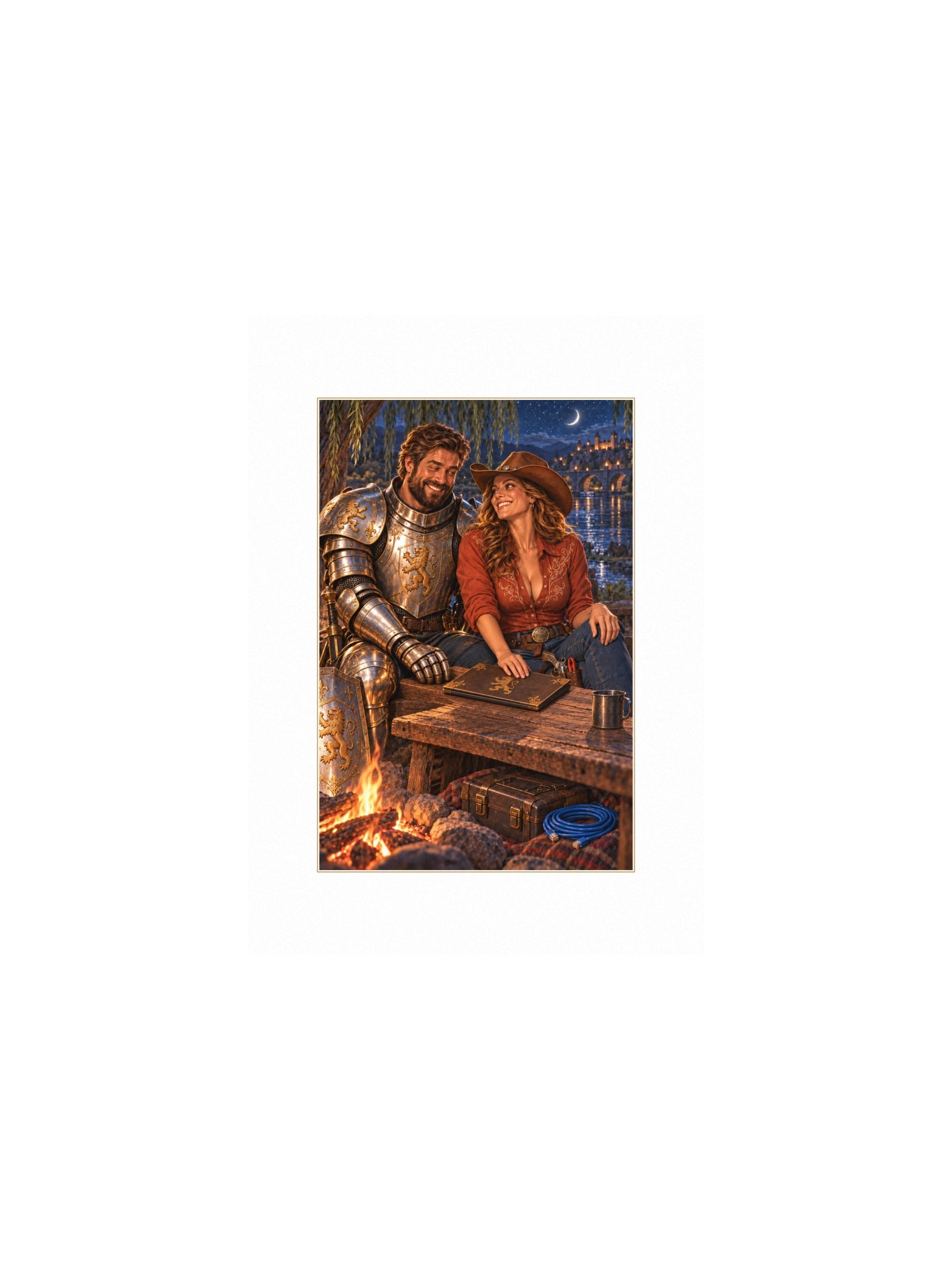Idle Mode Small Art Print product image (1)